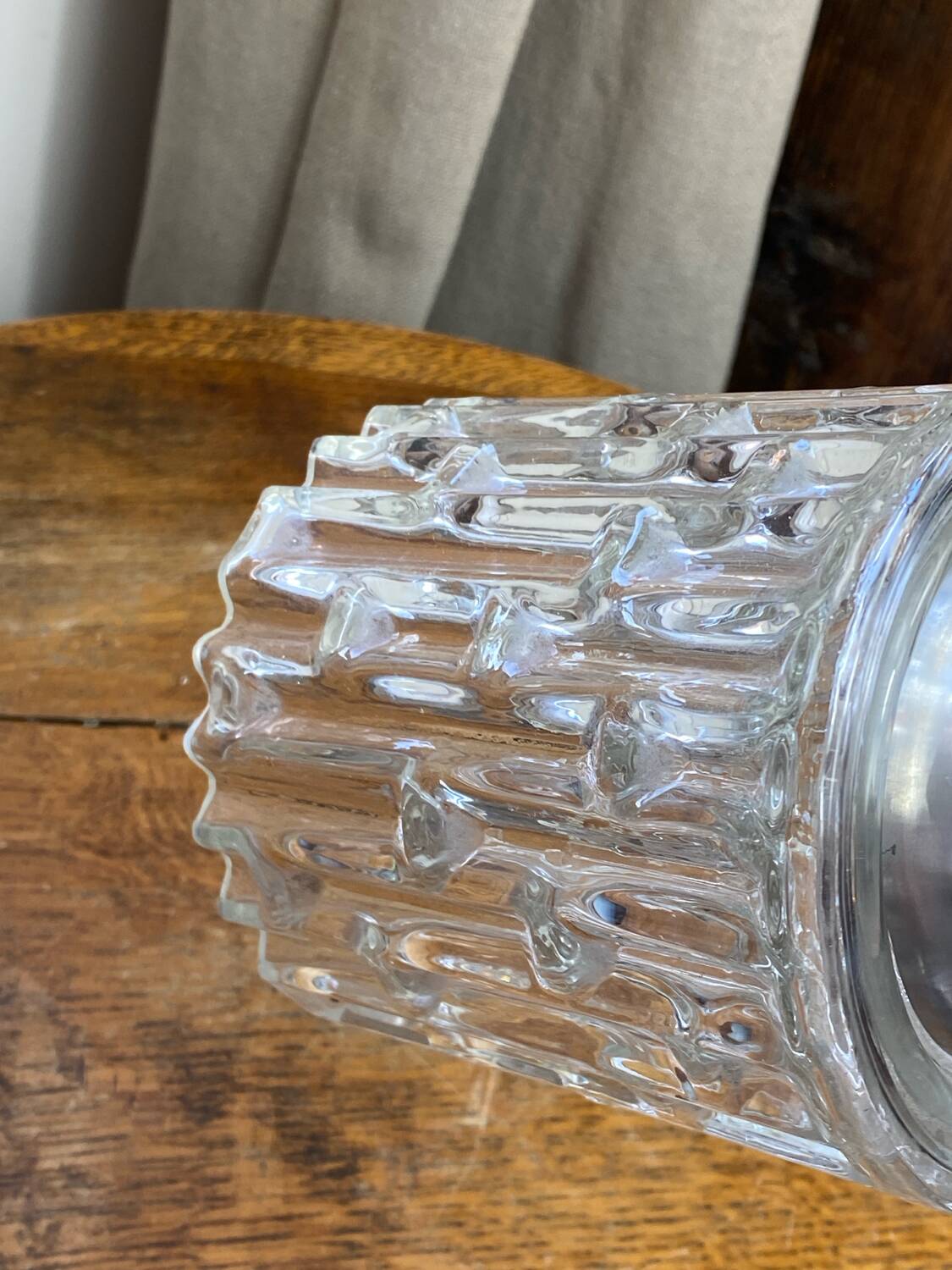 Suspension, verre et métal, années 60