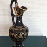 Handmade 24k gold decorative Greek vase
