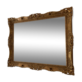 Trumeau gilded wood 116x94