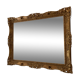 Trumeau gilded wood 116x94