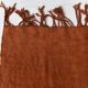 Tapis Kilim vintage fait main en terracotta 5x10, 164x305 cm