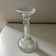 Bougeoir en verre 