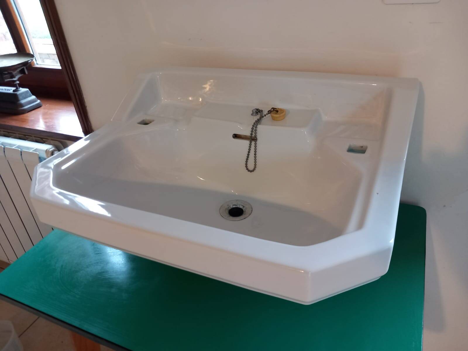 Lavabo céramique vitrifiée vitribo