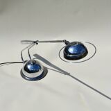 Chrome rocker desk lamp Aluminor 80s