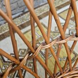 Vintage rattan armchair