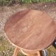 3 industrial stools in iron and wood