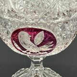 Hofbauer Crystal Candy Box - "Ruby Birds" Model