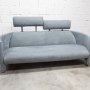Negresco Sofa Design Bernard Massot for Neology France Moiré Velvet