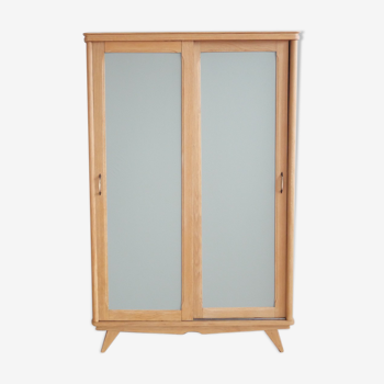 Vintage cabinet sliding doors