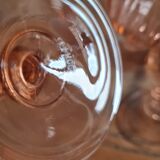 Set of 7 arcopal glasses model Rosaline