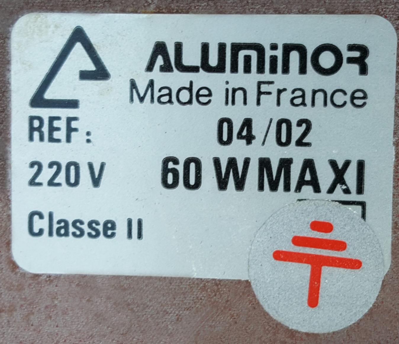 Wall light Aluminor spots, vintage, 70s