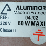 Wall light Aluminor spots, vintage, 70s