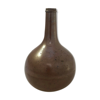 Vase boule 1960 marron