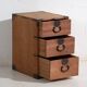 Small Japanese tansu with three drawers – Meiji Period (c. 1890–1926)