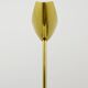 Postmodern floor lamp in brass and wood by Rodolfo Dordoni, Italy, 1980s.