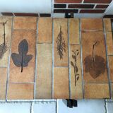 Coffee table signed Roger CAPRON