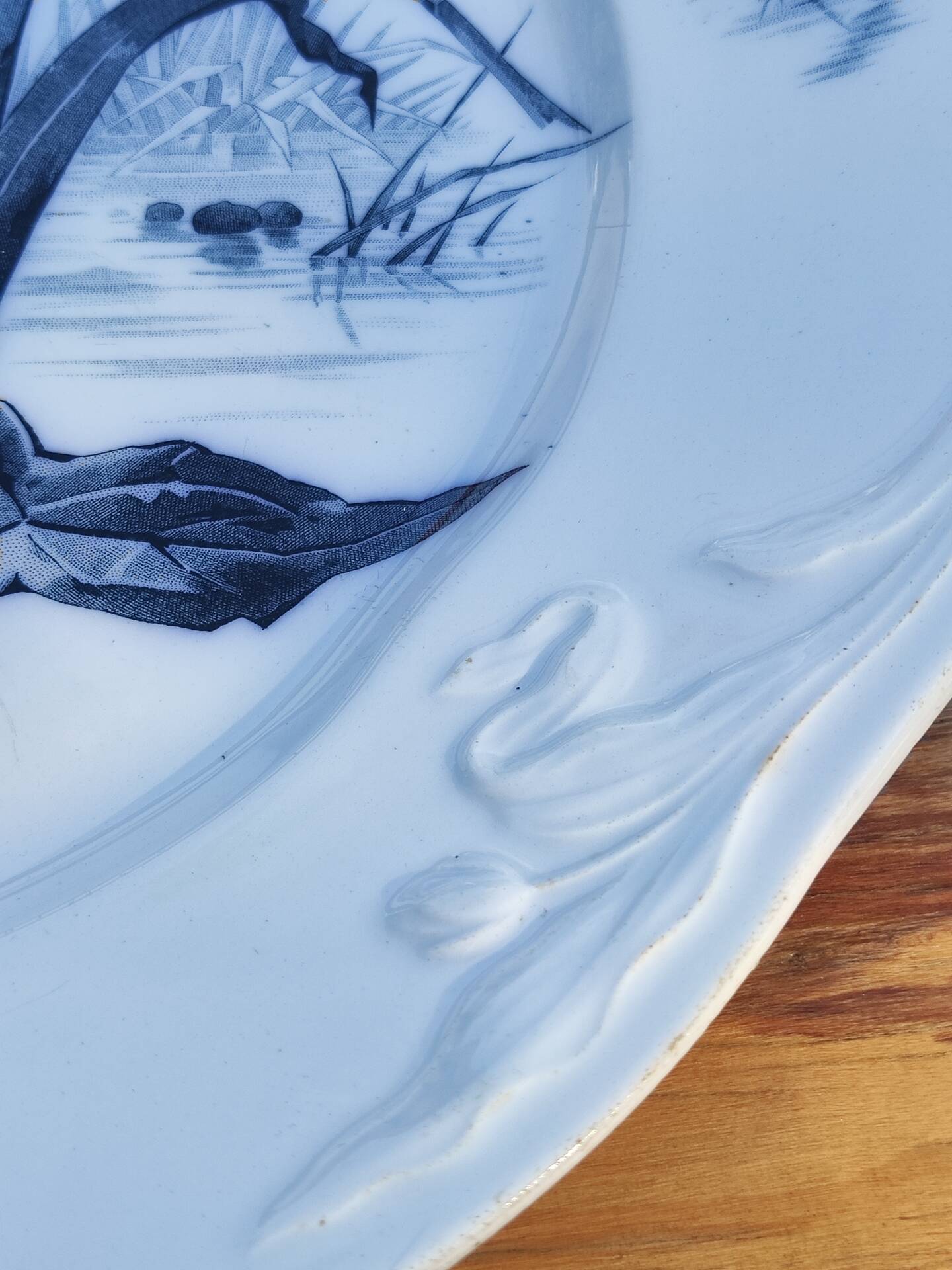 Large plate Villeroy and Boch - Iris model