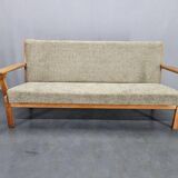 Canapé 3 places par Hans J. Wegner pour Getama, Danemark, années 1960