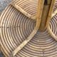 Vintage rattan parrot coat rack 1970