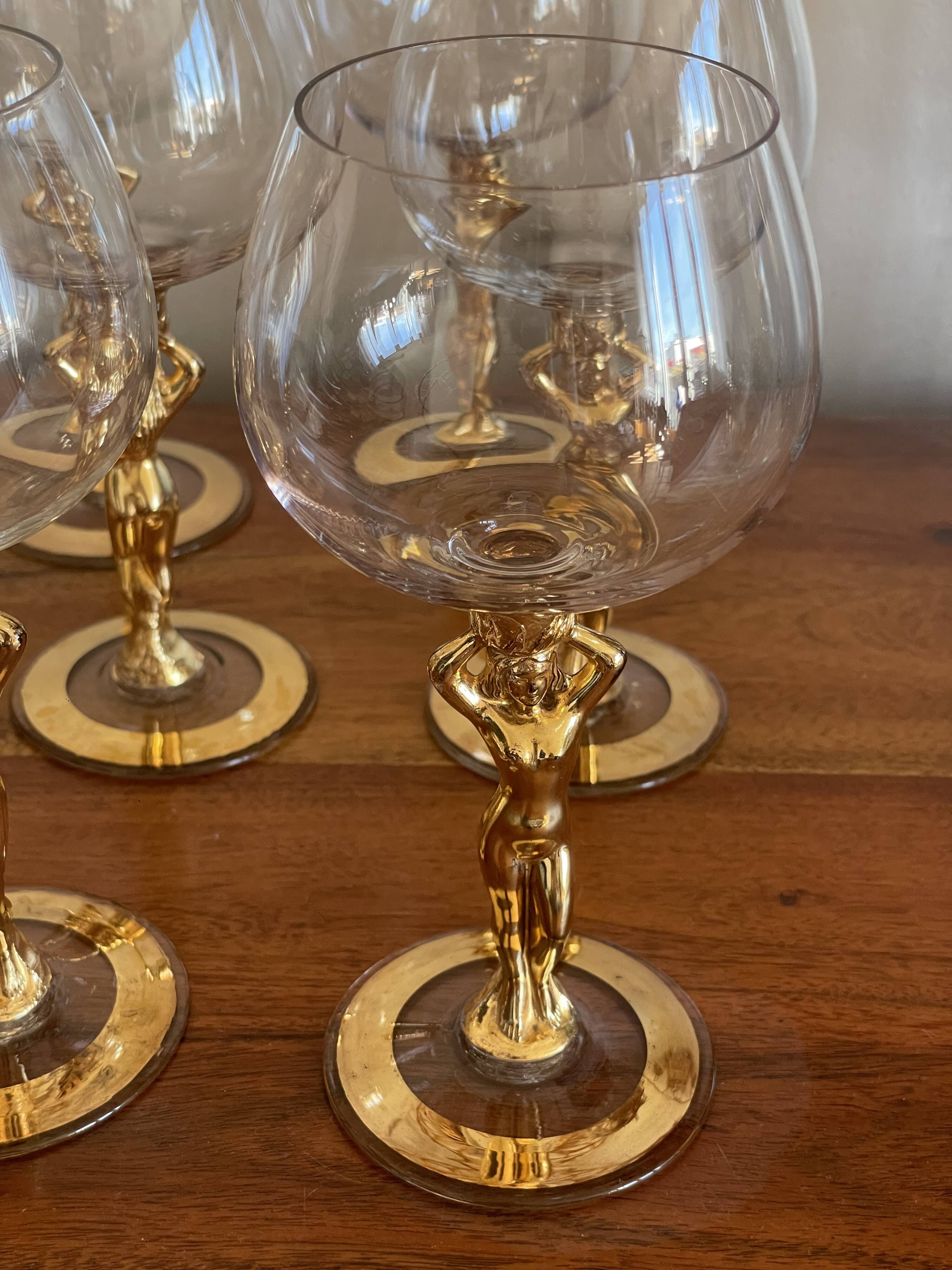 10 Bayel crystal glasses, Venus model