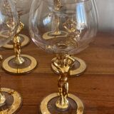 10 Bayel crystal glasses, Venus model