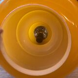 Orange pendant light, 1970s