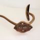 Lot of 4 hooks brass