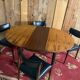 Table et 4 chaises Scandinave des années 60 / 70