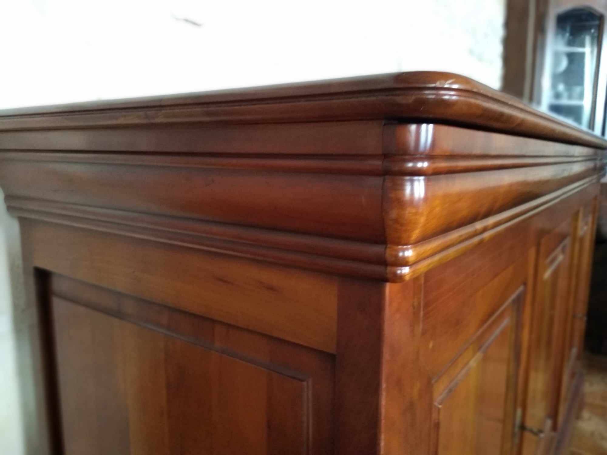 Cherry wood sideboard