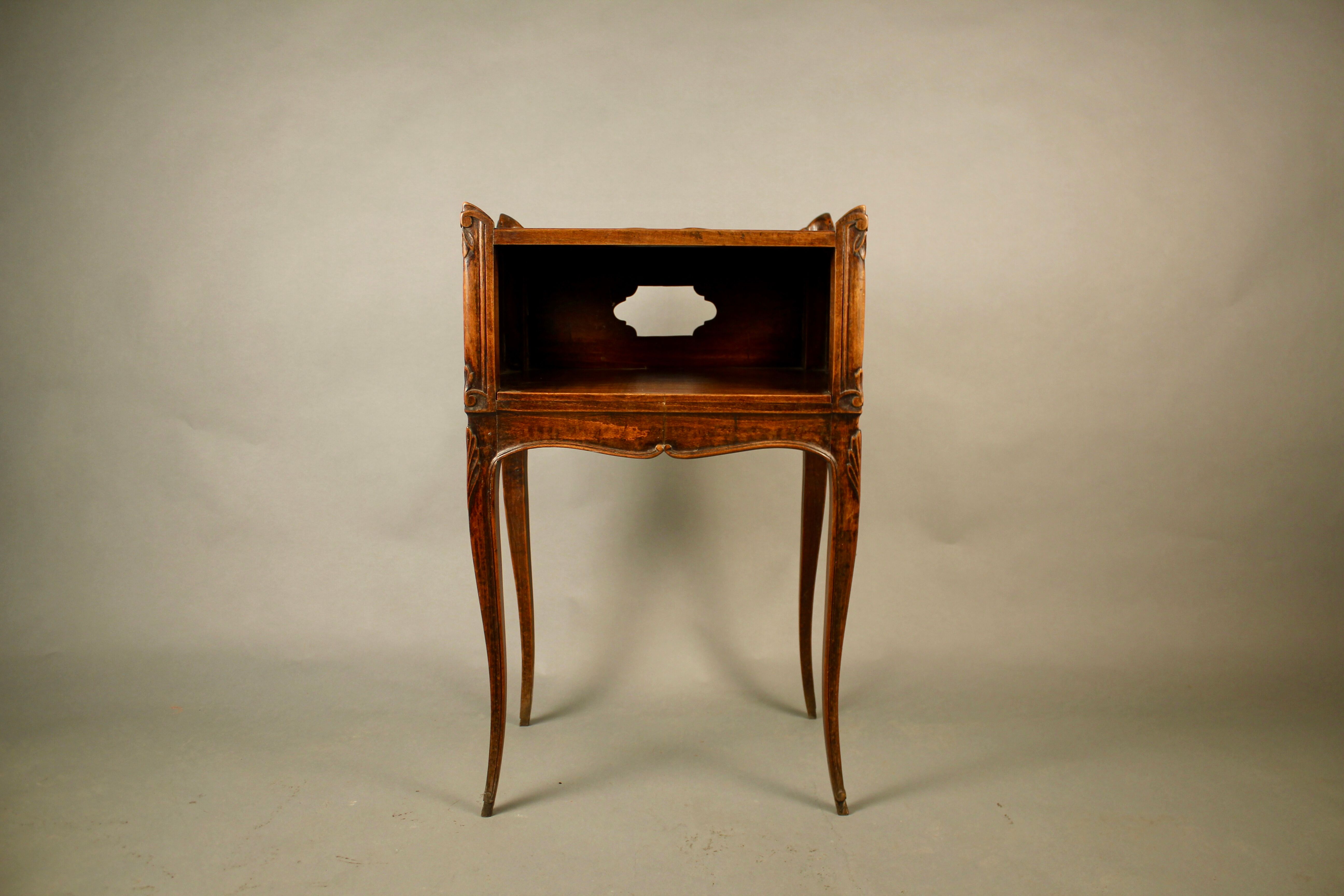 Small Louis XV style bedside table