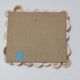 Vintage seashell mirror 31x35cm