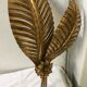 Wall light gold leaves, 70s