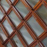 Vintage Dutch Hardwood Haberdashery Shop Cabinet, 1930s