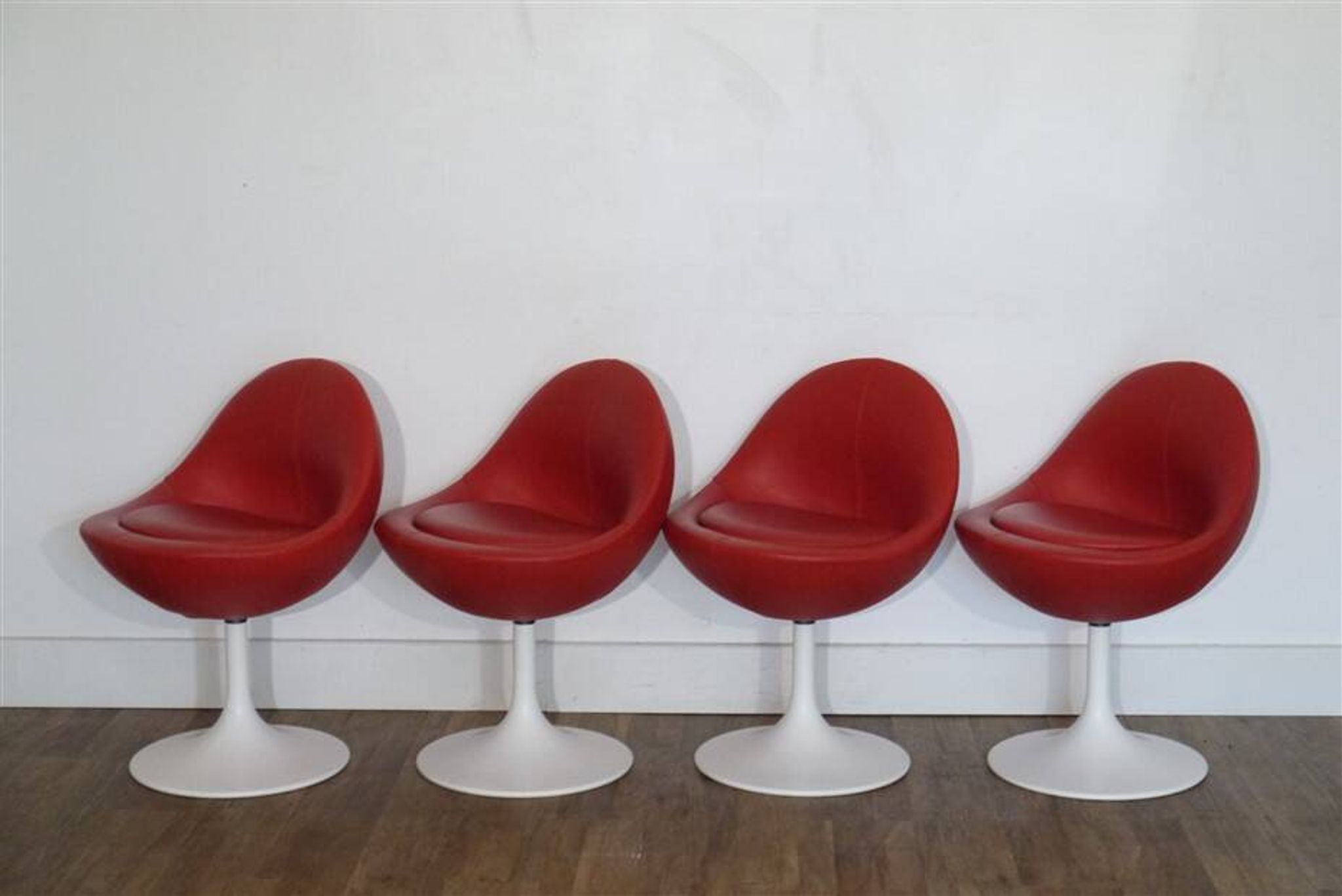 Serie de chaises design Borje Johanson 1970