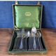 Christofle cutlery set model Boréal 24 pieces Silver-plated Metal Art D box