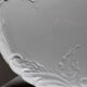 Vintage/antique large pie dish fine white Limoges porcelain.