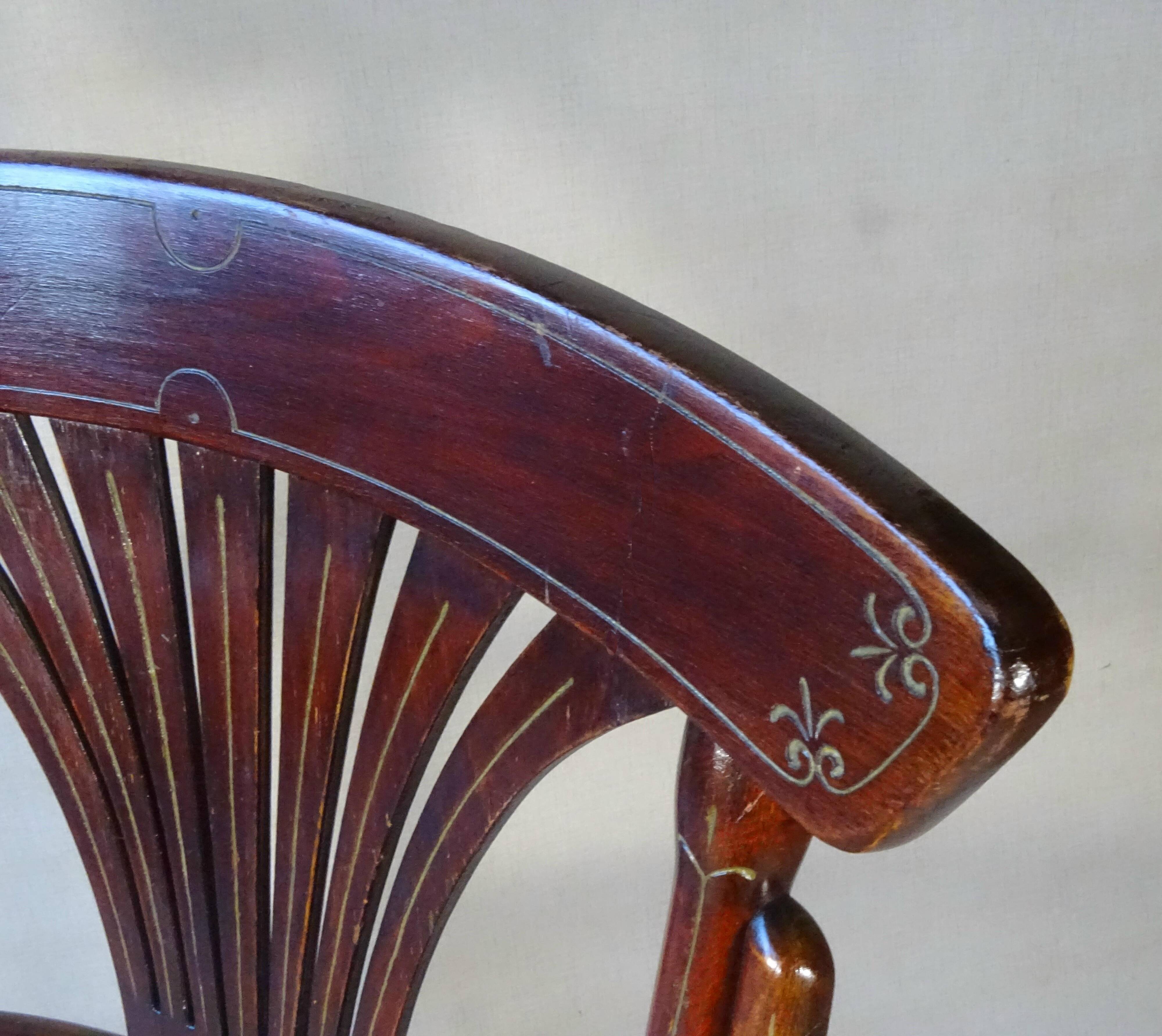 Thonet Armchair No. 221 with bronze decoration, circa 1900 - new caning -