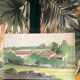 Vintage landscape painting