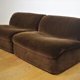 Modular crawler armchairs, 1970s, set of 5