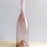 Biot bubble glass bottle