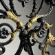 19th century cast iron coat rack