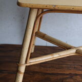 Rattan coffee table