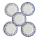 Lot de 5 assiettes a dessert Ceranord
