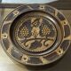 Carved wooden fruit bowl – Centrepiece with grape decoration