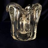 Ice bucket or ice cubes in lorraine crystal whiskey table art
