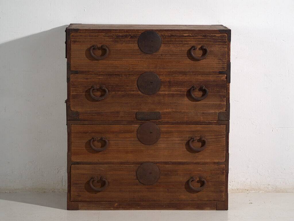 Antique Japanese Tansu Chest – Meiji / Taishō Period (c.1868-1926) #81