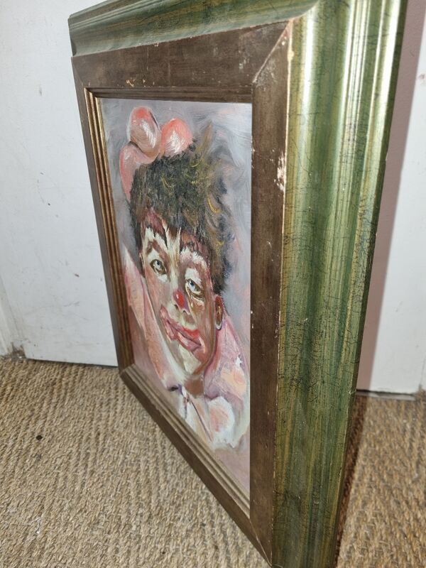 Peinture de Clown de 1980