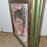 Clown painting from 1980