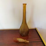 Decanter with yellow spikes