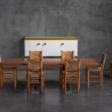 Wall mounted cabinet by Charlotte Perriand for Les Arcs, France, 1970s